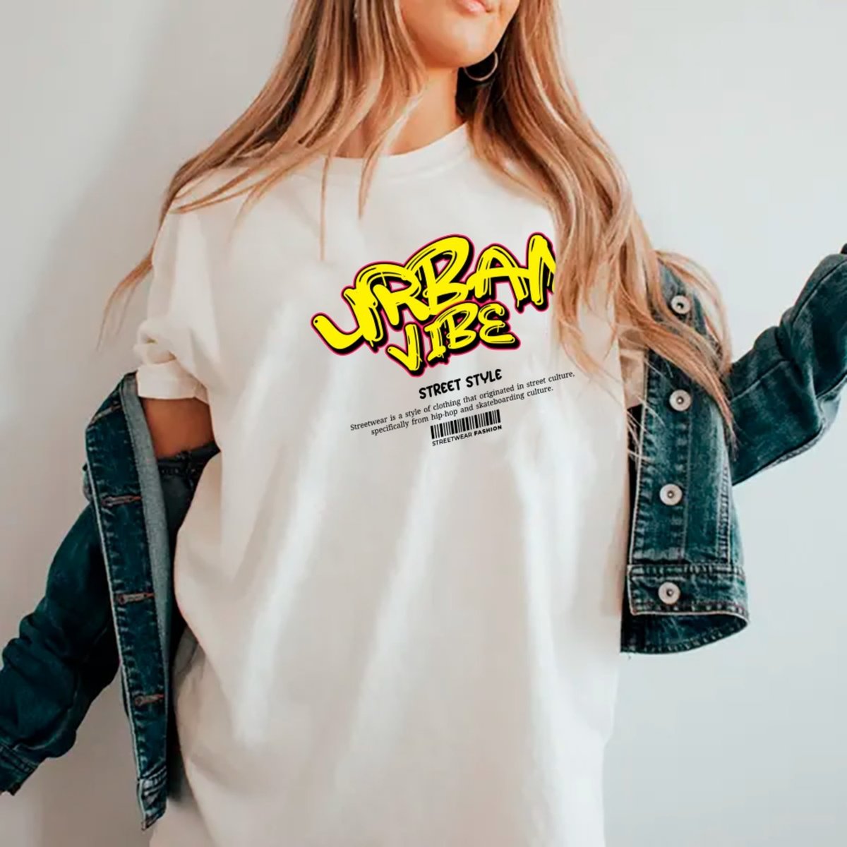 Imagem principal Camiseta Ousy Urban Vibe Street Style Oversized branco ousy branco