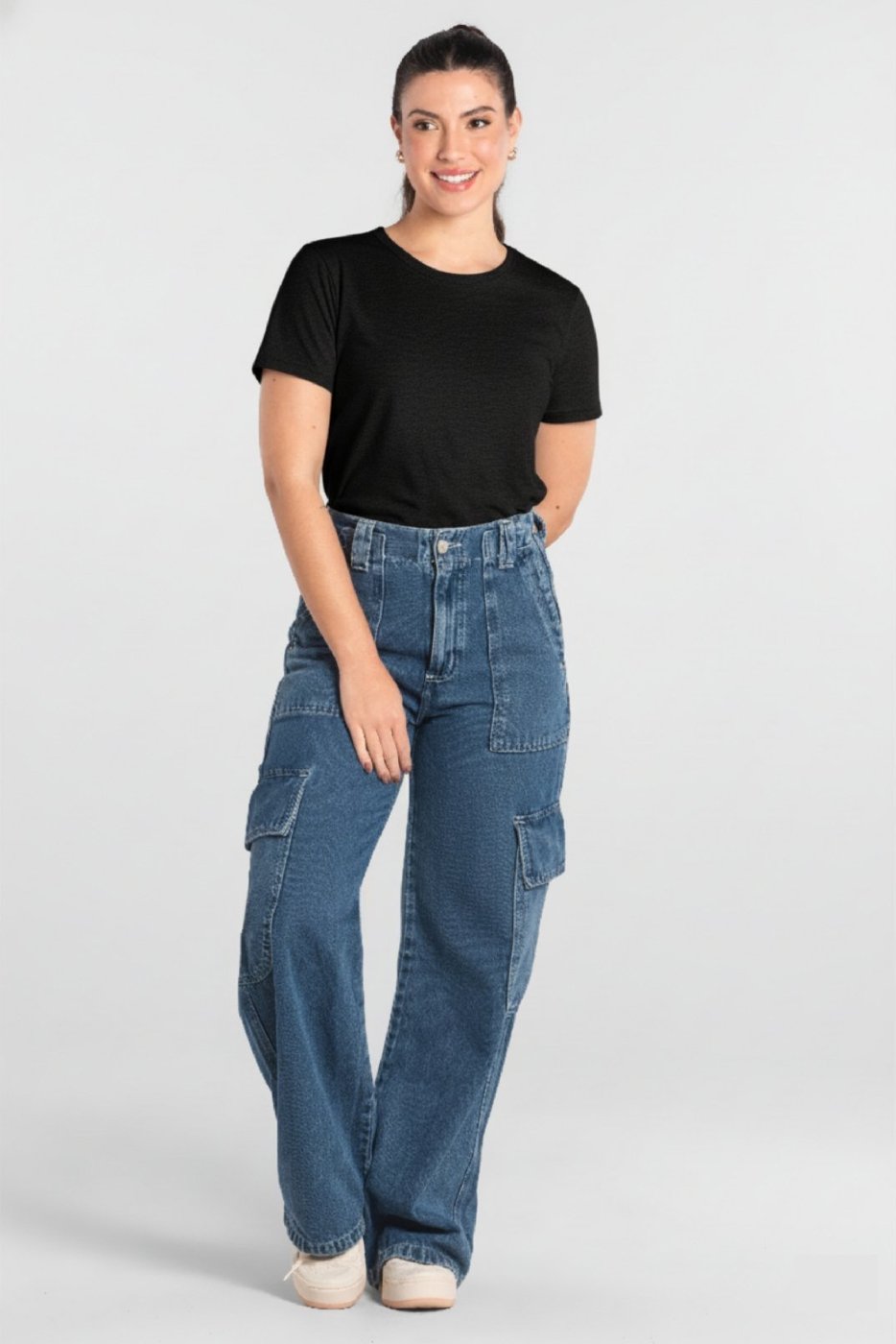 Blusa Feminina em Algodão Just Basic