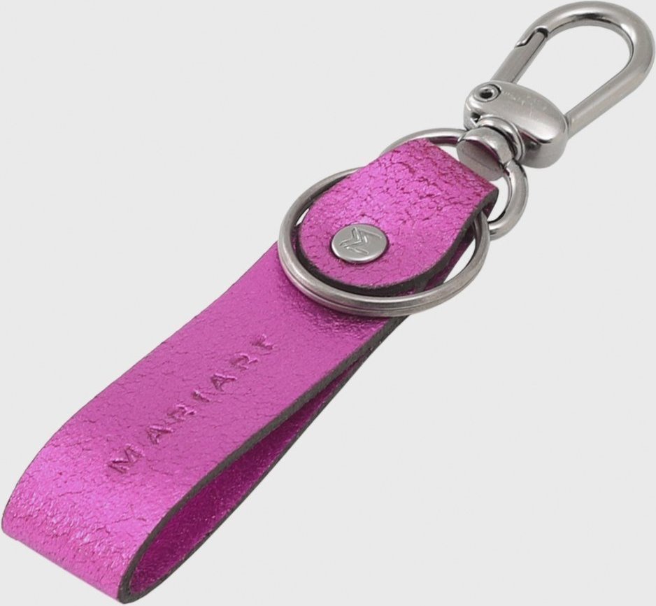 Imagem principal Chaveiro Couro Mariart Metalizado preto Mariart preto