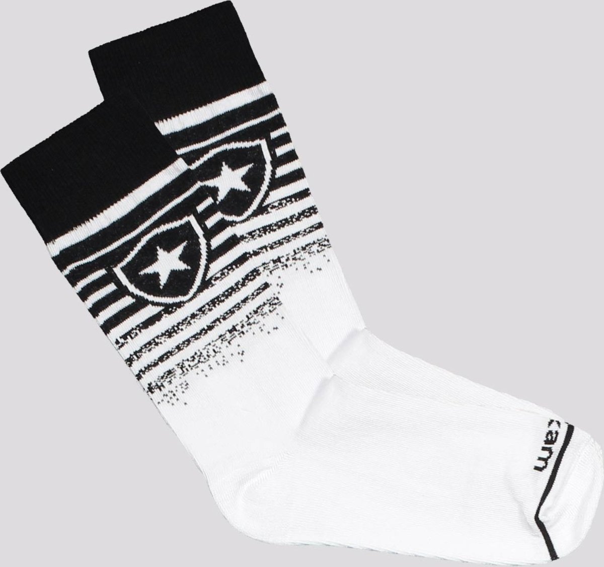 Imagem principal Meia Botafogo Casual Listrada Rikam preto Rikam preto