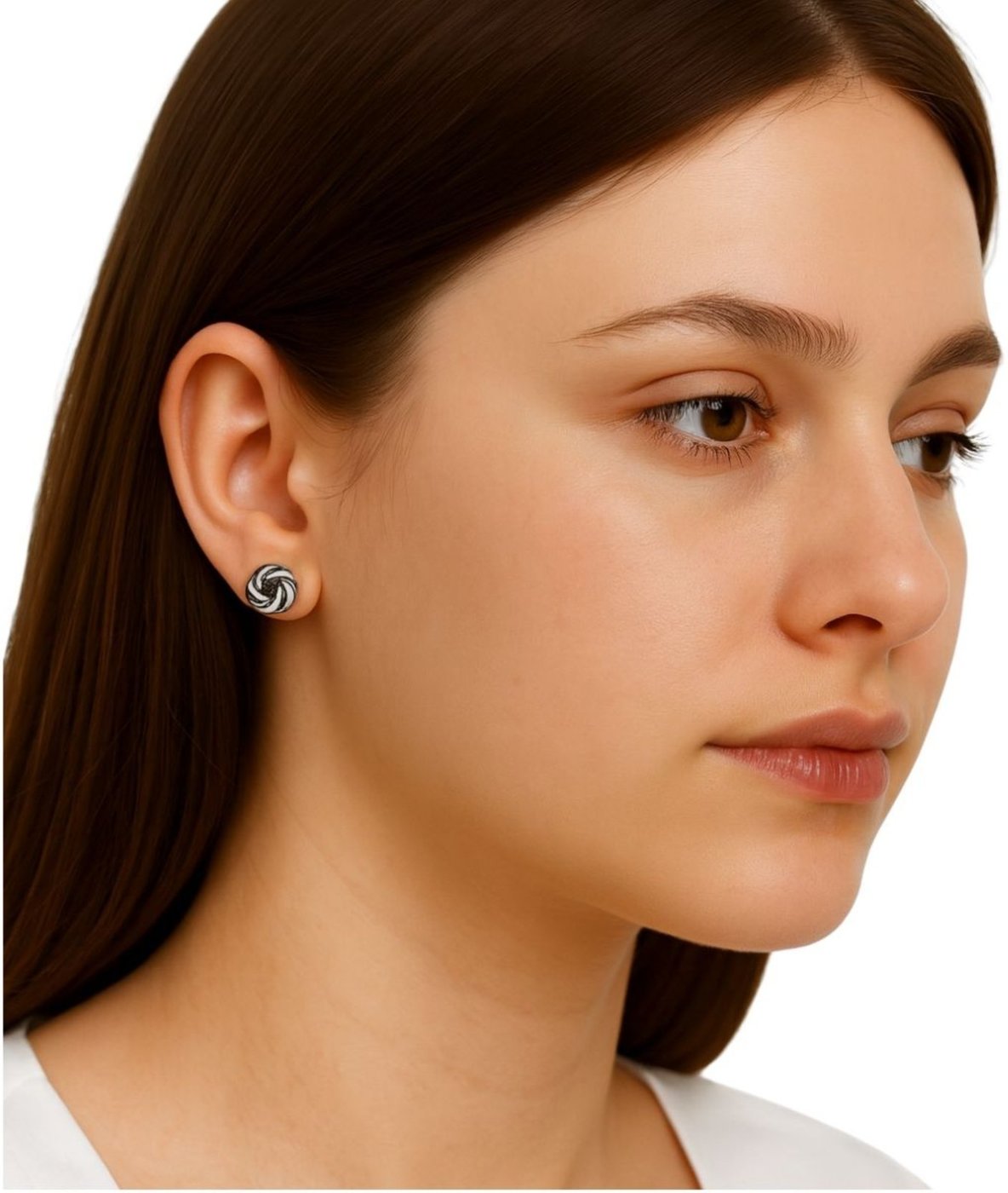 Brinco Vih Triny Feminino Entrelassado