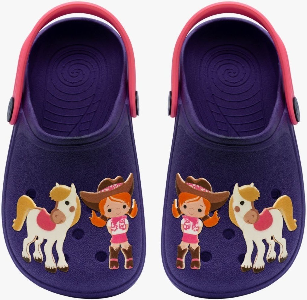 Infantil - Sandalia Babuche Pópidi Menina Cowgirl