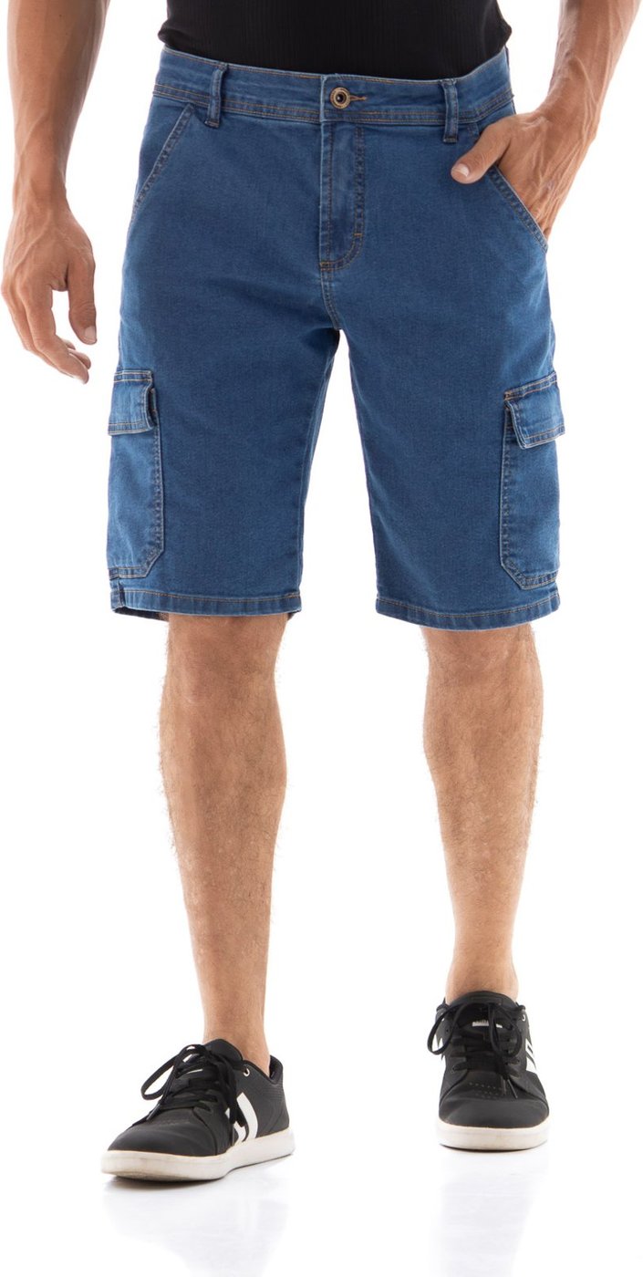 Imagem principal Bermuda Masculina Arauto Confort Cargo ARAUTO JEANS azul/jeans ARAUTO JEANS azul/jeans