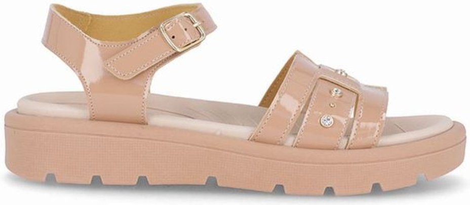 Imagem principal Sandália Gabriela Anabela Baixo Nude Claro Piccadilly bege nude Piccadilly bege nude