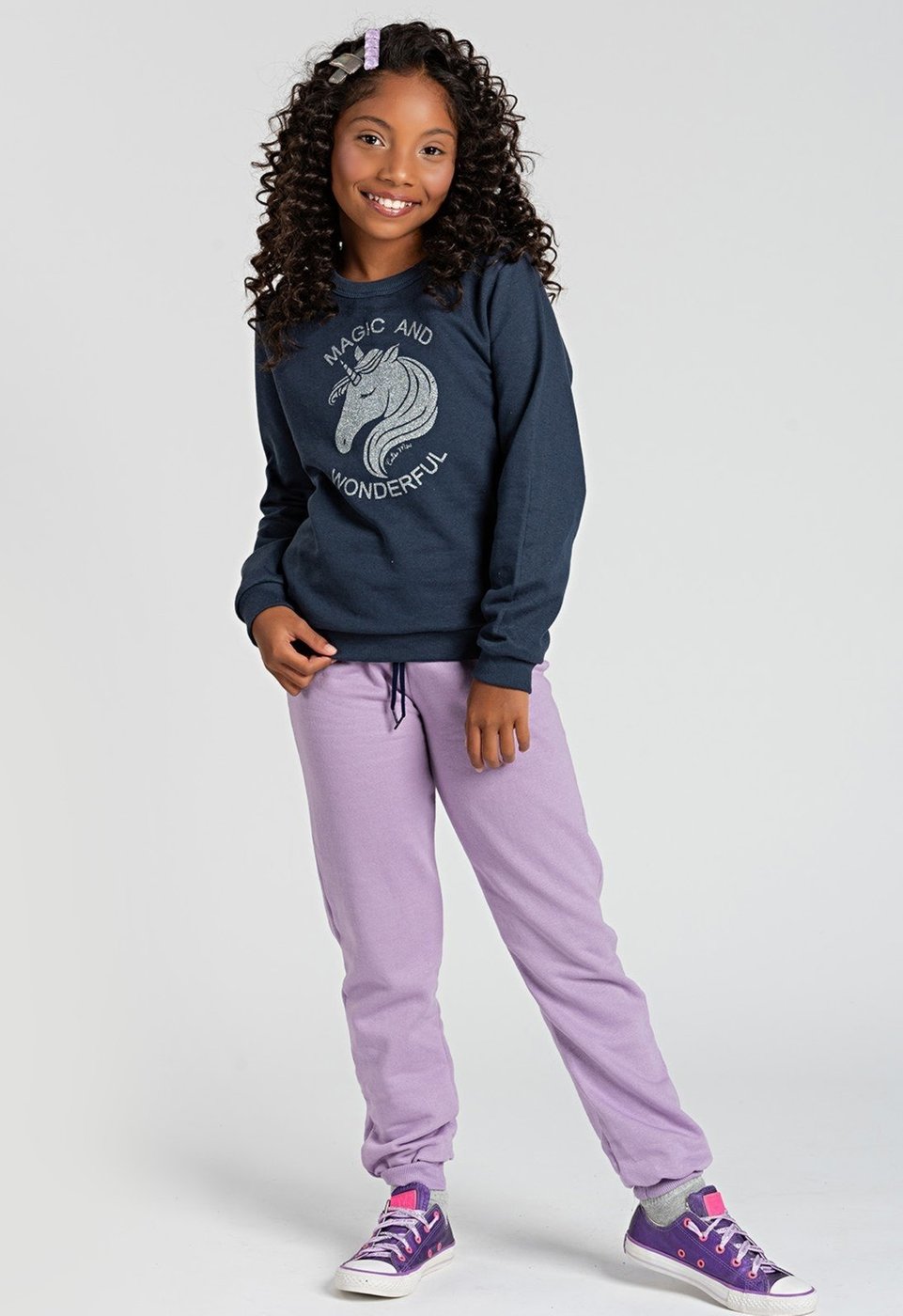 Imagem principal Infantil - Conjunto Lavanda Unicórnio Menina VIDA COSTEIRA azul lavanda VIDA COSTEIRA azul lavanda