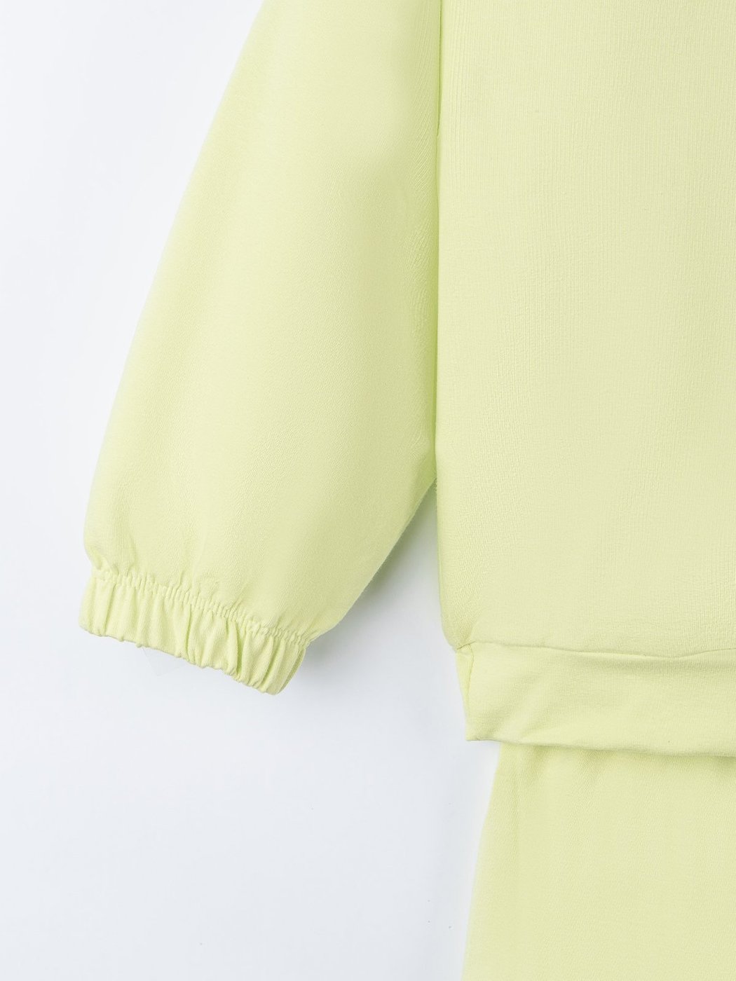 Imagem principal Infantil - Conjunto Menina Bugbee Camiseta Manga Longa e Calça Molecotton Gola Redonda Claro Camomila amarelo Bugbee amarelo