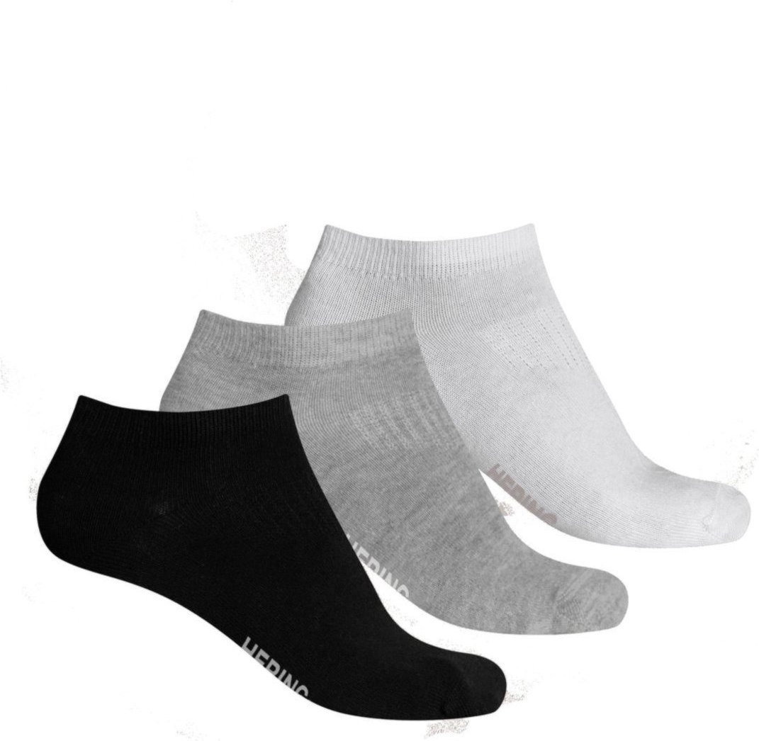 Kit Com Três Pares De Meias Cano Curto Unissex