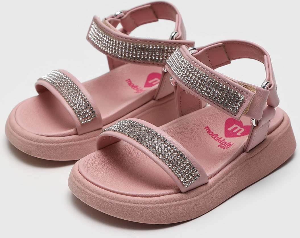 Imagem principal Infantil - Sandália Flat Molekinha Tira Hotfix rosa MOLEKINHA rosa