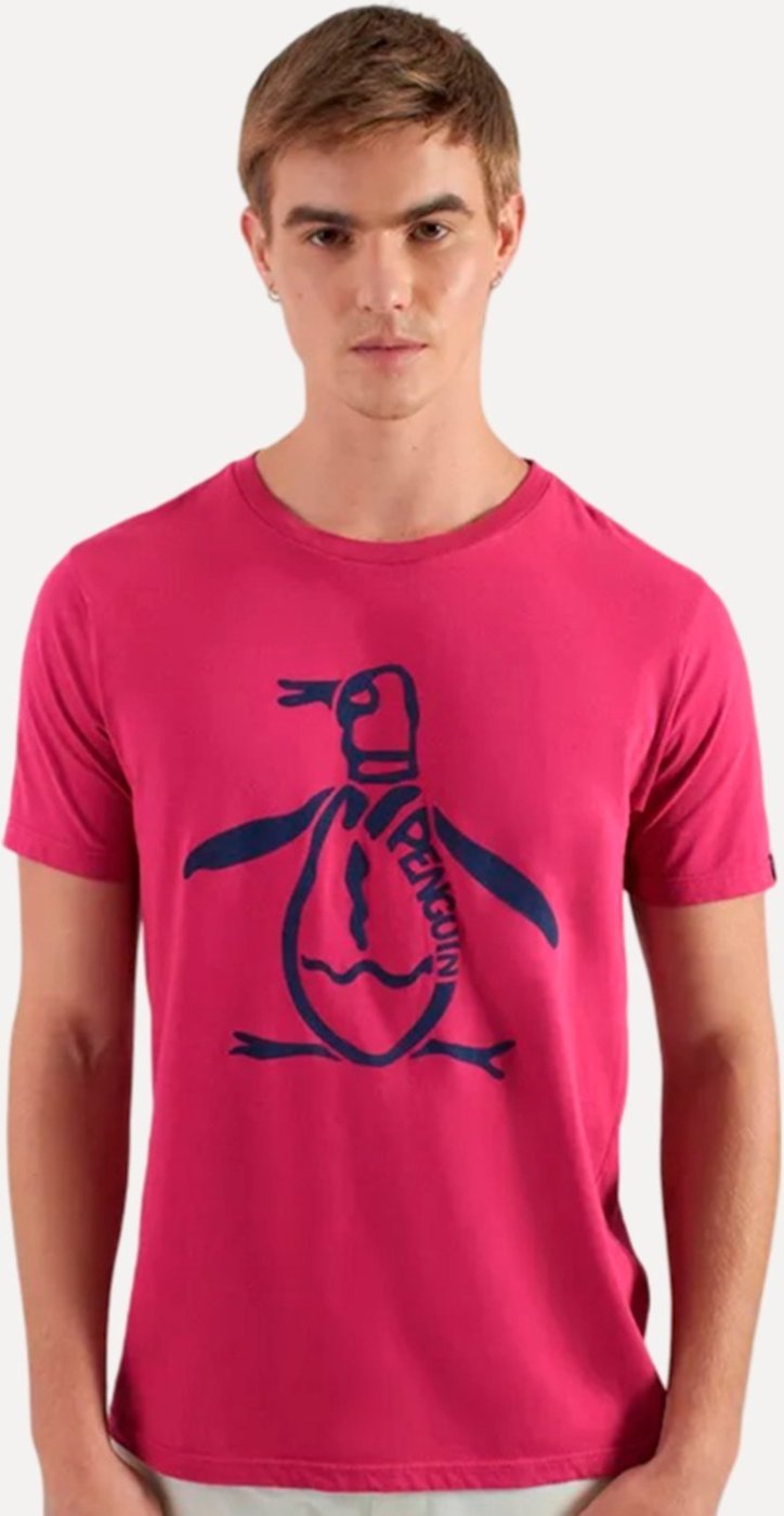Camiseta Original Penguin Masculina Big Mascot Logo