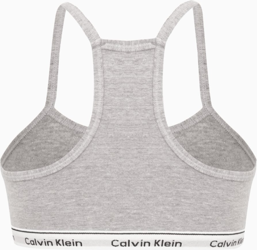 Imagem principal Top Menina Nadador Cotton Carrossel Calvin Klein Underwear - Mescla Calvin Klein Jeans cinza Calvin Klein Jeans cinza