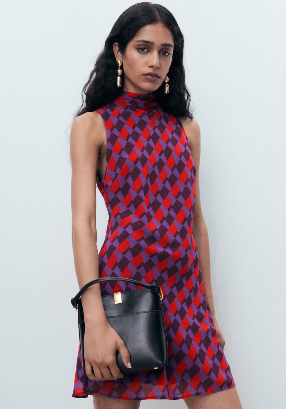 Calça Feminina Mango Alfaiataria Reta