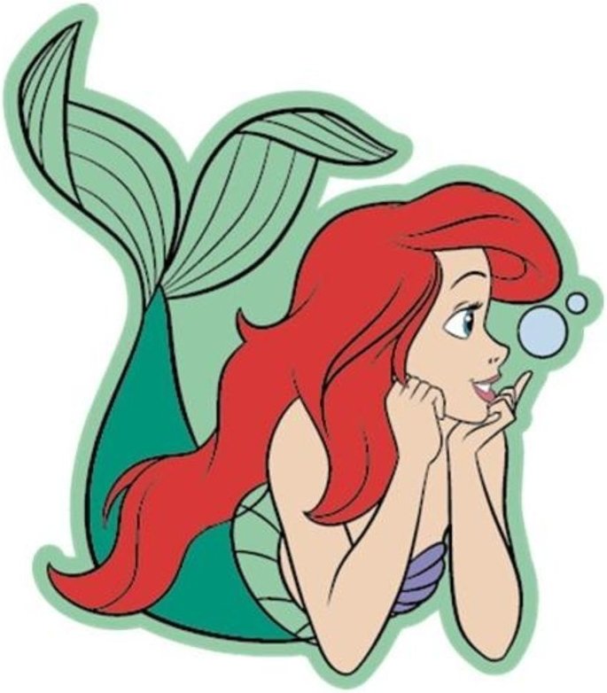 Infantil - Jibbitz™ princesa ariel unico