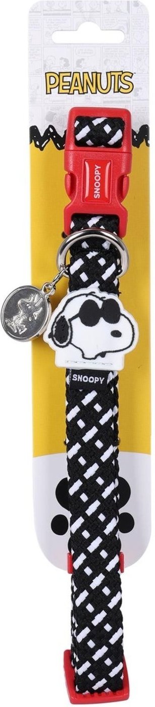 Imagem principal Infantil - Coleira Pet Pequena em Poliéster Ajustável Snoopy Up4you Luxcel preto Luxcel preto
