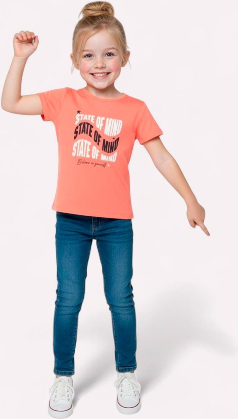 Imagem principal Infantil - Blusa Menina Decote Redondo Kyly vermelho Kyly vermelho