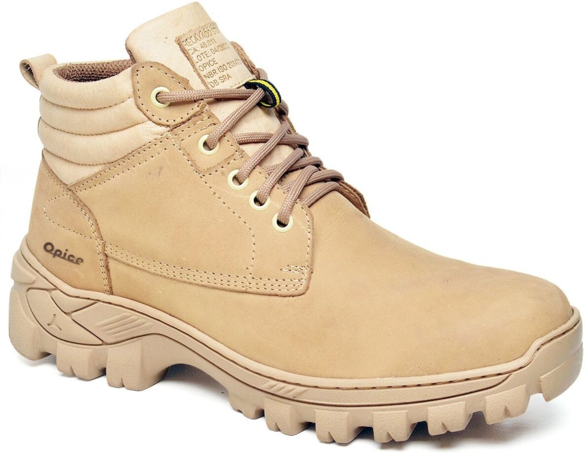 Imagem principal Bota de Segurança Opice Com Ca 48.011 Calçado De Trabalho bege Opice bege