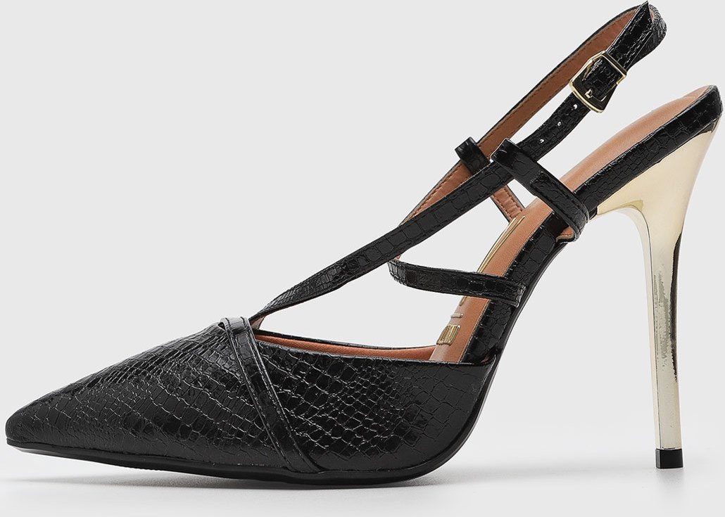 Imagem principal Scarpin Feminino Vizzano Salto Alto Tiras preto VIZZANO preto