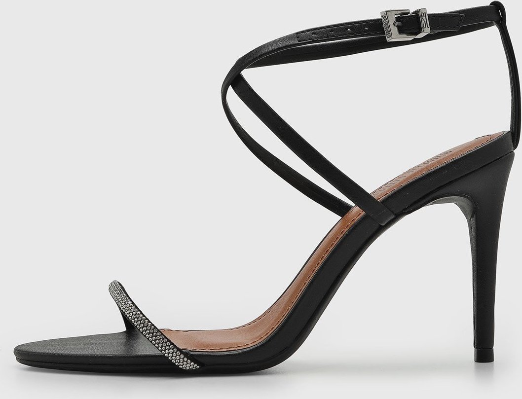 Imagem principal Sandália Feminina Santa Lolla Salto Fino Preta preto Santa Lolla preto