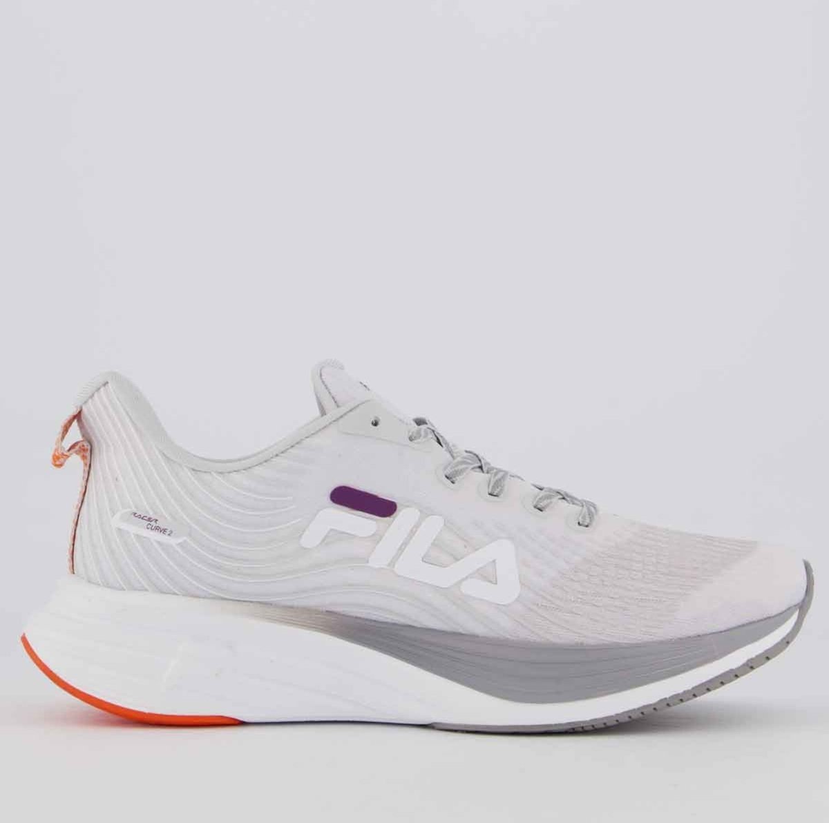 Imagem principal Tênis Fila Racer Curve 2 Feminino e Roxo cinza Fila cinza