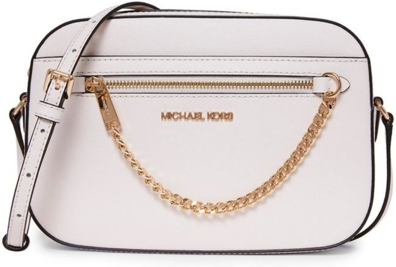 Imagem principal Bolsa Transversal Jet Set Grande De Couro 35S1GTTC7L289 branco branco