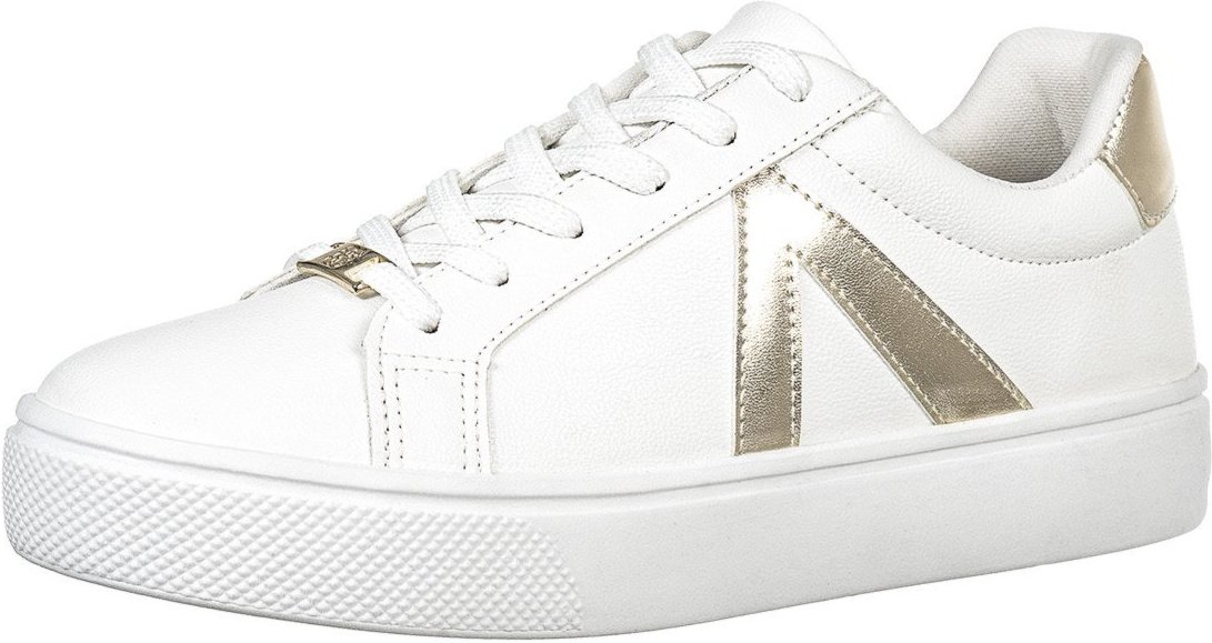 Imagem principal Tênis Feminino Branco Casual Clássico Detalhe Lateral Gigil dourado Gigil dourado
