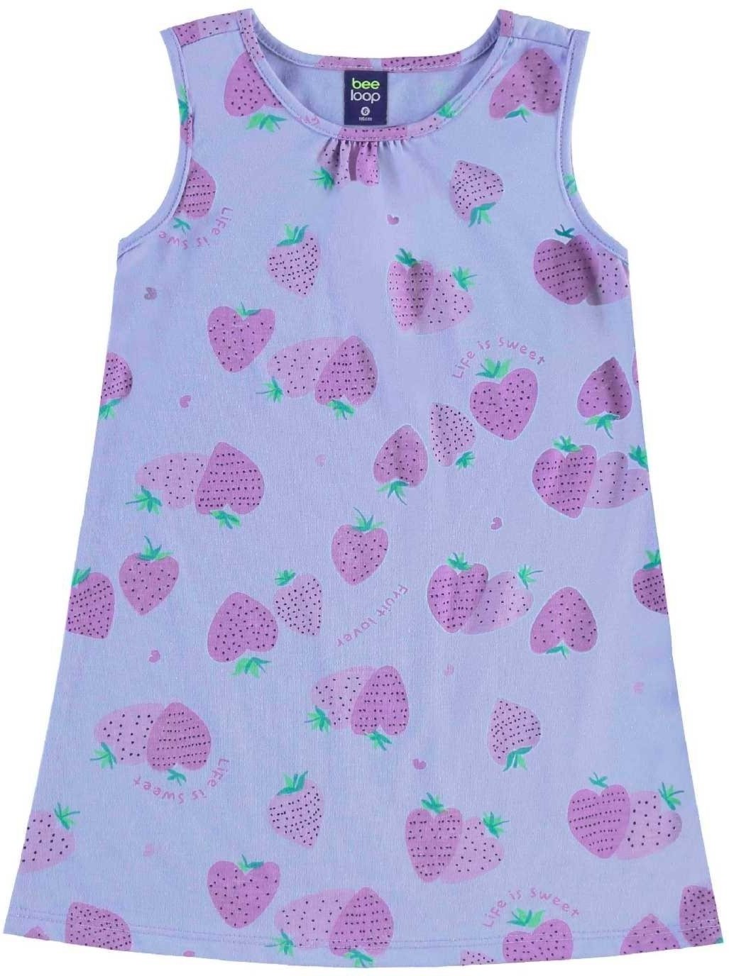 Imagem principal Infantil - Vestido Morangos Bee Loop roxo Bee Loop roxo