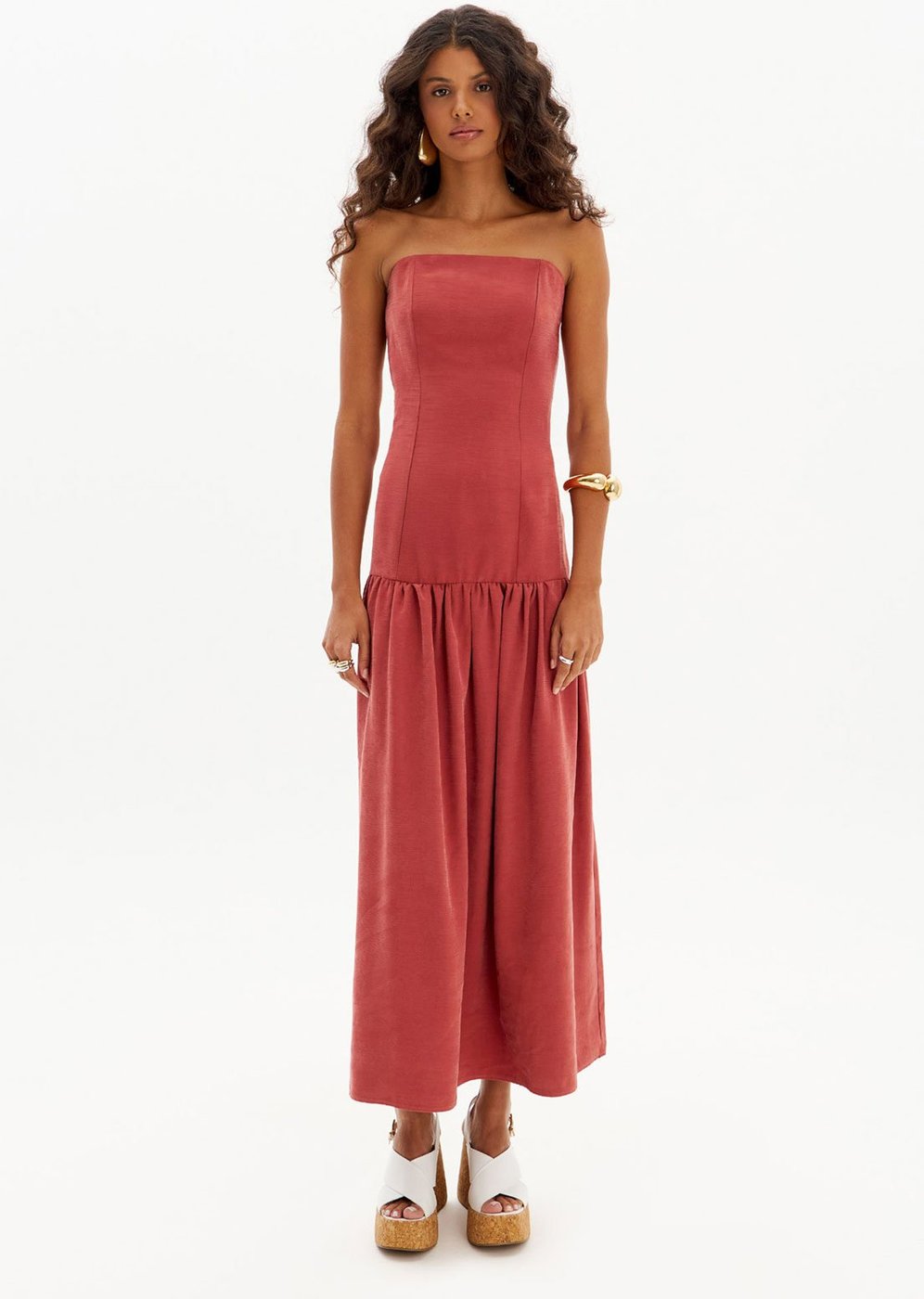 Vestido Curto My Favorite Super Midi Sem Alça