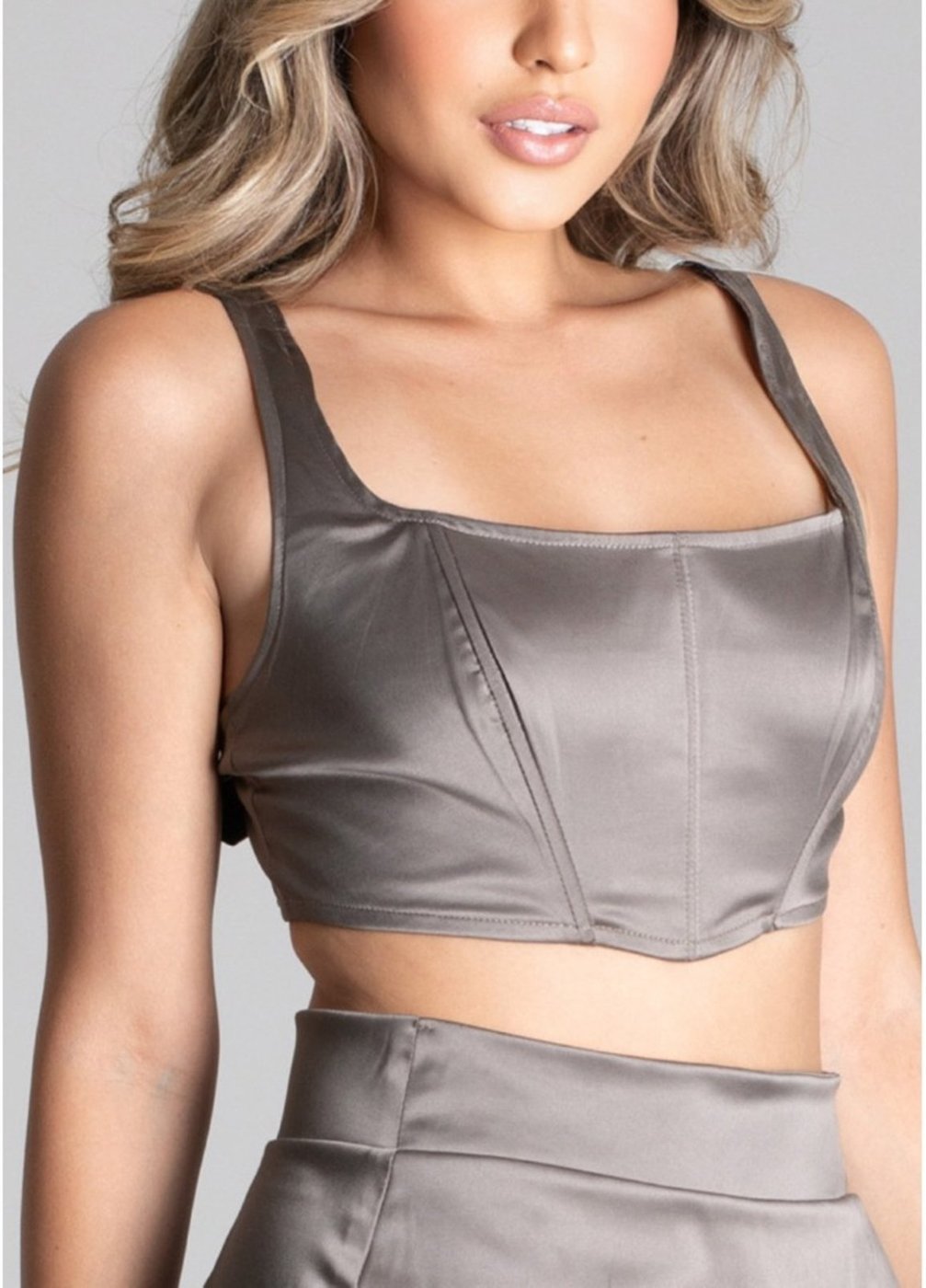 Sawary Fashion Top Com Detalhe Frontal Lua