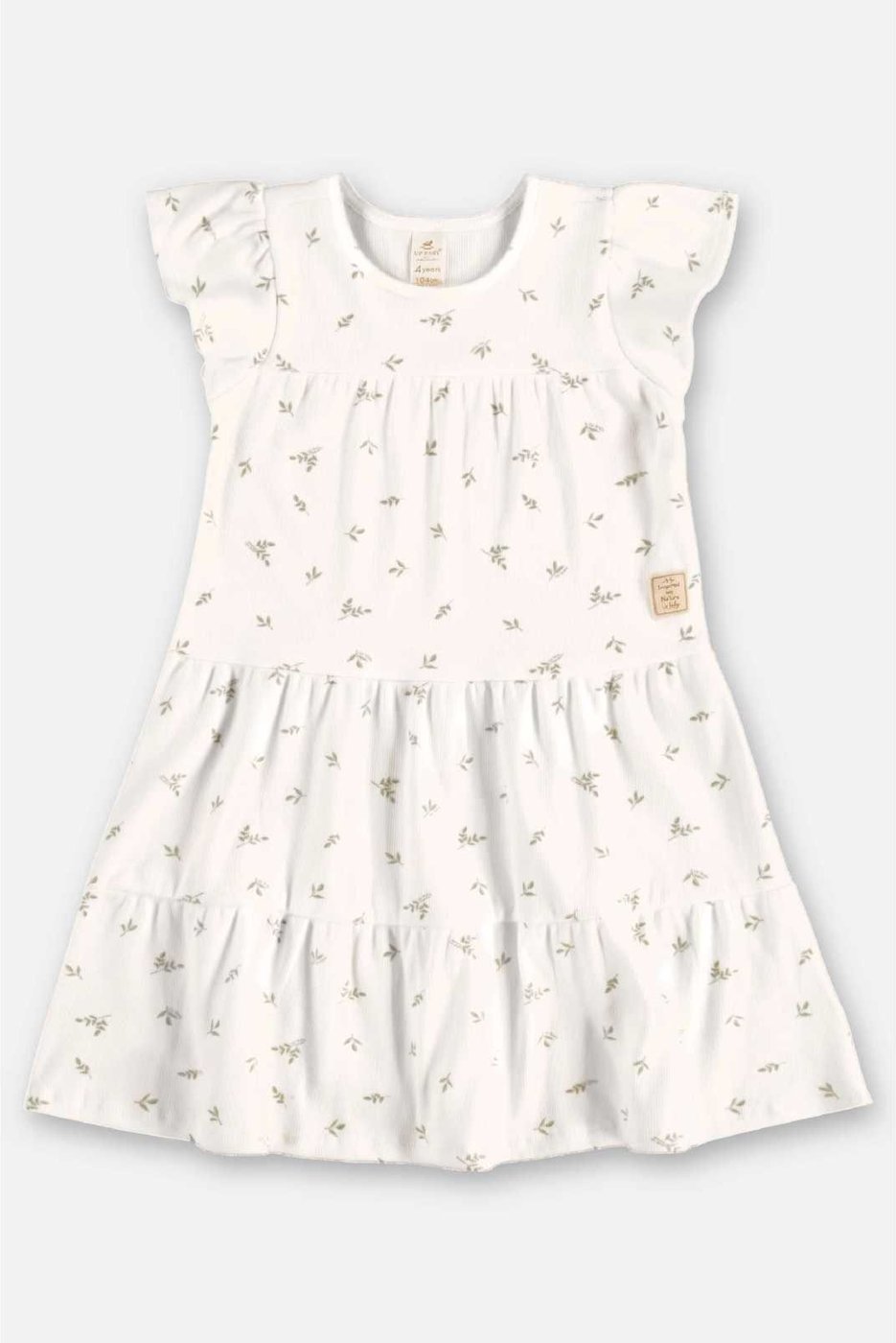 Imagem principal Infantil - Vestido Ribana Sustentável Up Baby branco Up Baby branco
