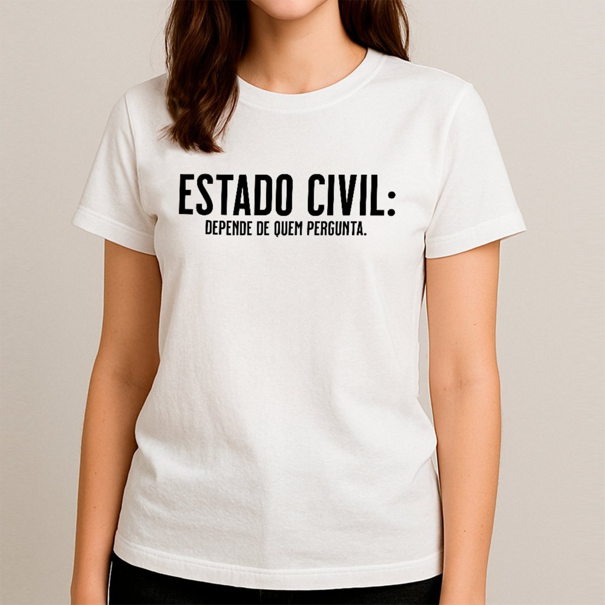 Imagem principal Camiseta Ousy Básica Sou Lerdo Mesmo Meme De Paquera Unissex preto ousy preto