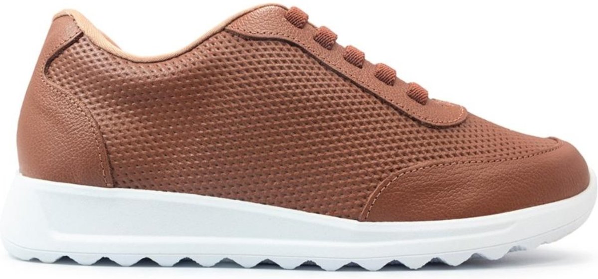 Imagem principal Tênis Usaflex Feminino Couro Casual UC0702 branco Usaflex branco