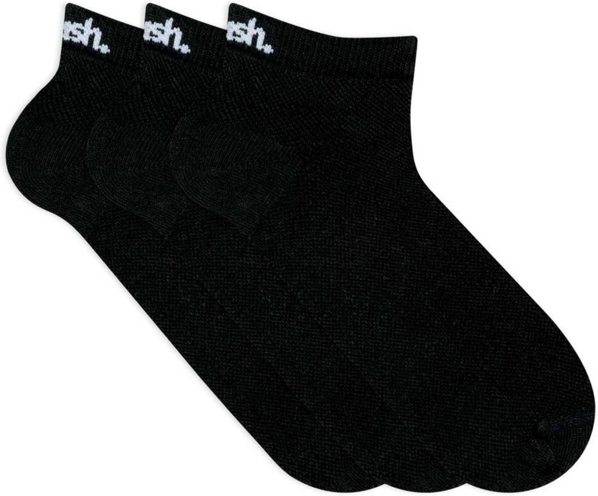 Kit Meia sapatilha Mash 3 Pares Masculina