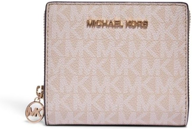 Imagem principal Carteira Jet Set Travel Logo Média 35H3gtvf6b182 Michael Kors rosa Michael Kors rosa