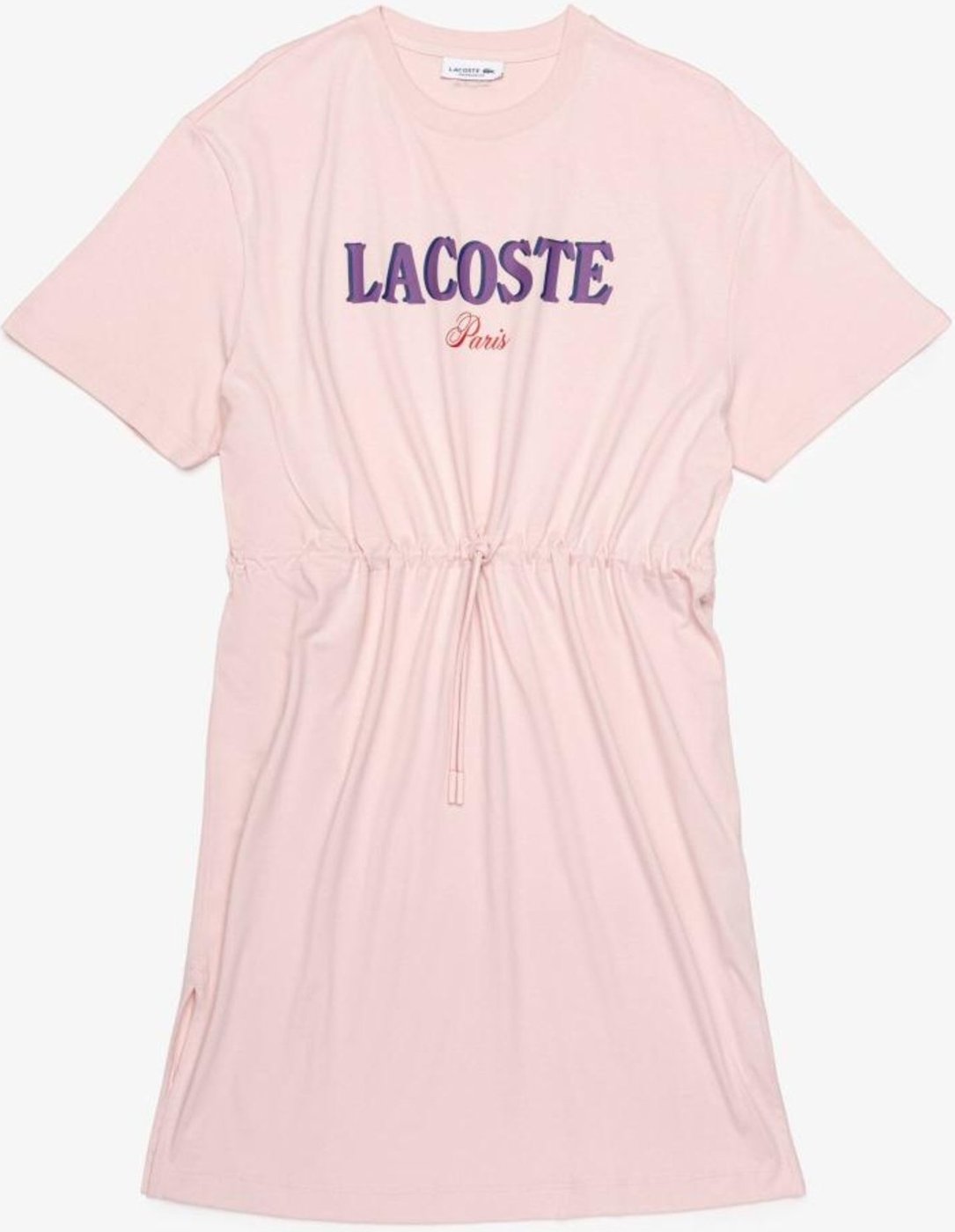Vestido Camiseta de Malha de Algodão Oversized