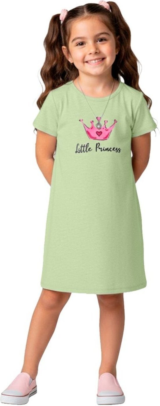 Imagem principal Infantil - Vestido em Moletinho Maquenetado Select rosa Select rosa