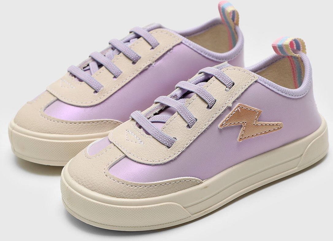 Infantil - Tênis Tricae Perolado Lilás