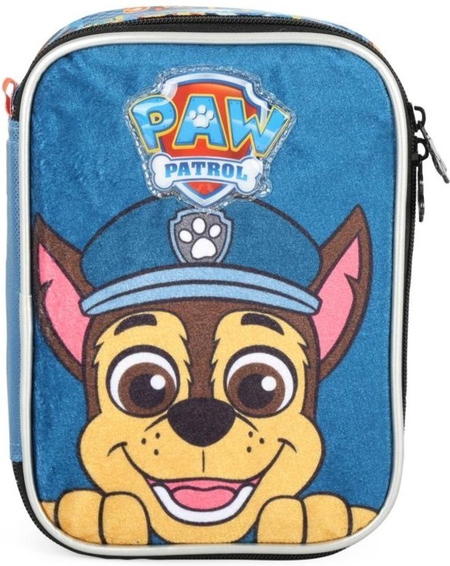 Infantil - Estojo Box M 100 canetas Pelúcia Patrulha Canina