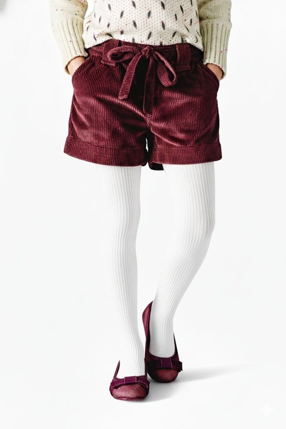 Imagem principal Meia Calça Fio 70 Canelada Selene branco SELENE branco