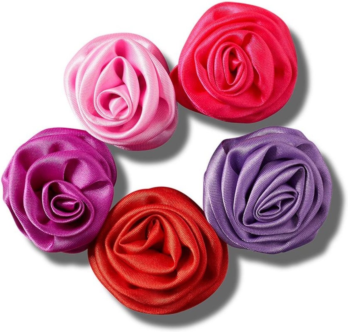 Infantil - Jibbitz™ Rosetas Escuras Pack 5 Pc UNICO