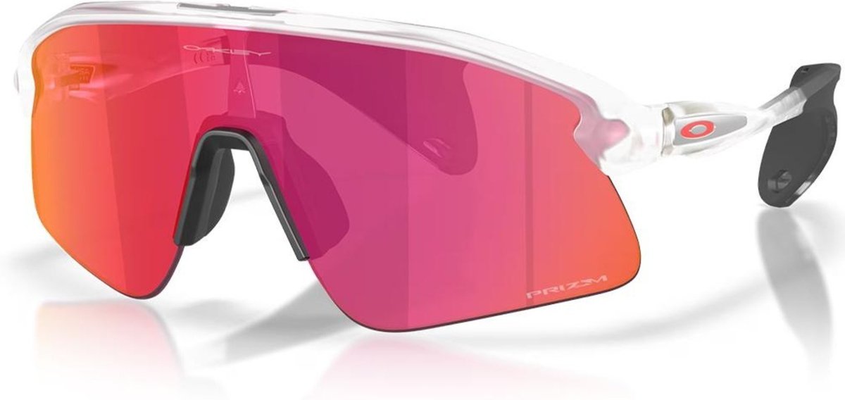 Imagem principal Óculos de Sol Oakley Stunt Devil Matte Clear Prizm Field vermelho clear Oakley vermelho clear