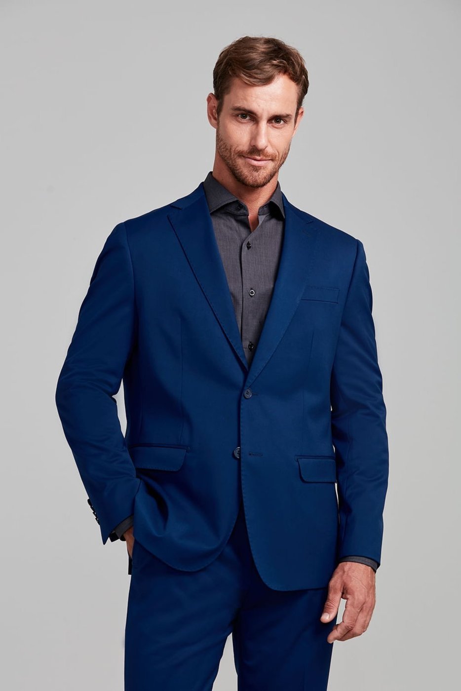 Imagem principal HIGHSTIL Terno Slim Fit PV Liso Royal azul HIGHSTIL azul
