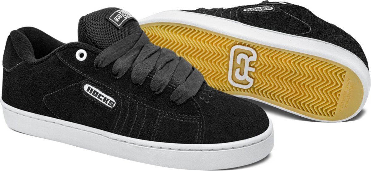 Imagem principal Tênis Hocks Ruas Skate Classic Black Preto preto black Hocks preto black