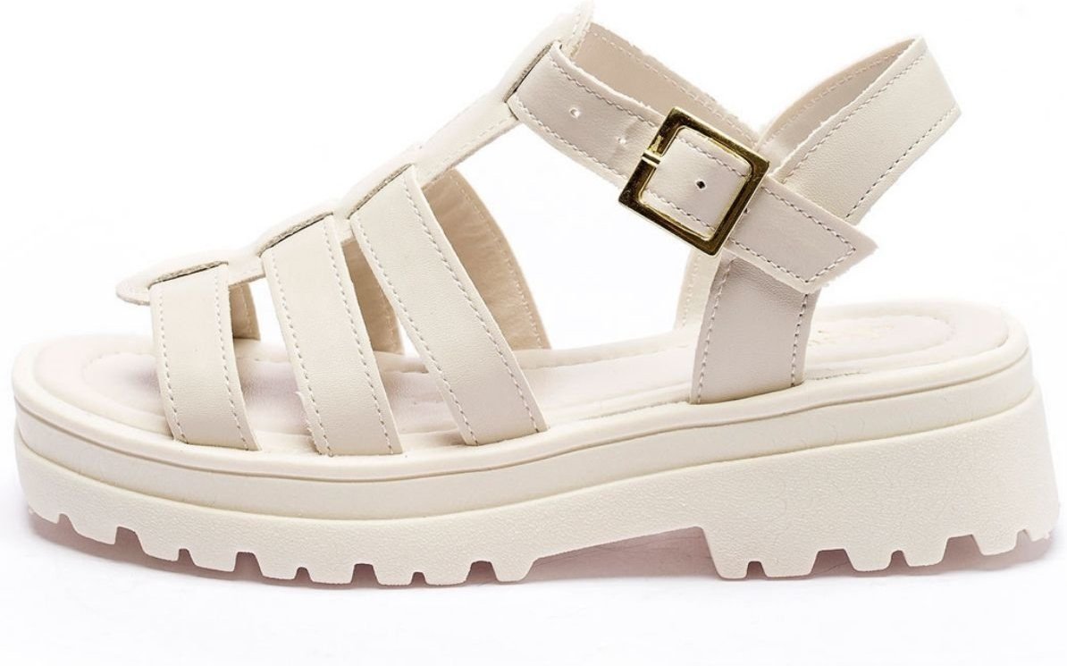 Imagem principal Infantil - Sandália Feminina Tininha Fisherman Off White off-white white Tininha off-white white