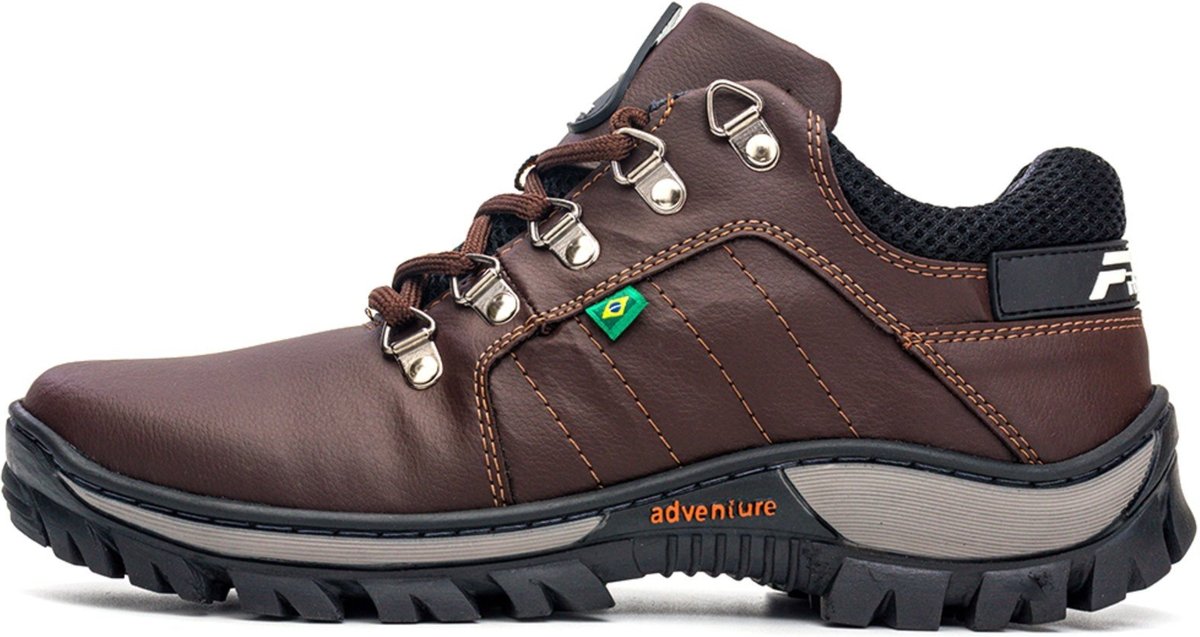 Imagem principal Bota Masculina Lavini Coturno de Segurança Tenis Adventure Lavini Shoes café Lavini Shoes café