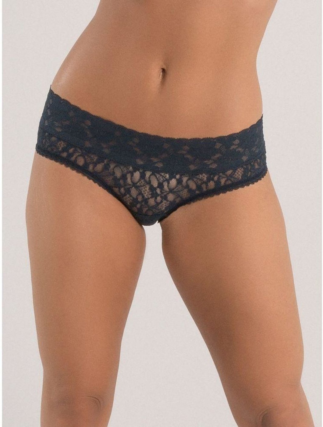 Imagem principal Calcinha Caleçon Renda Sweet Lace Marinho Loungerie azul Loungerie azul