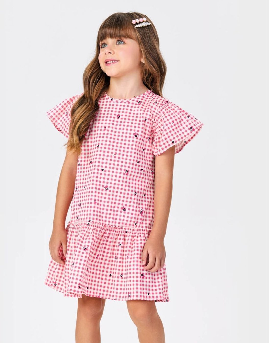 Imagem principal Infantil - Vestido Popeline Estampado Trick Nick verde Trick Nick verde