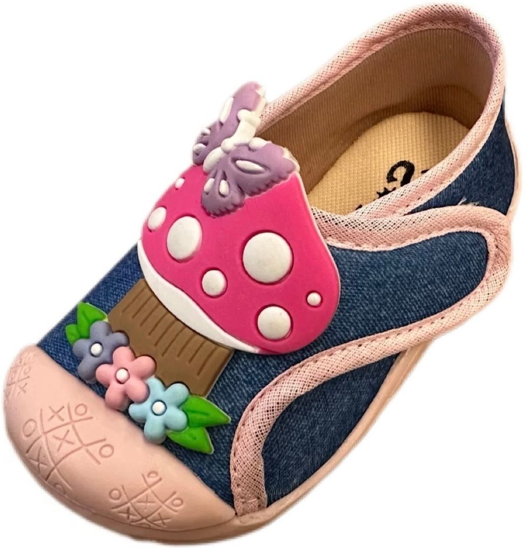 Imagem principal Infantil - Tênis Meia Solzim calce fácil jeans azul Solzim azul