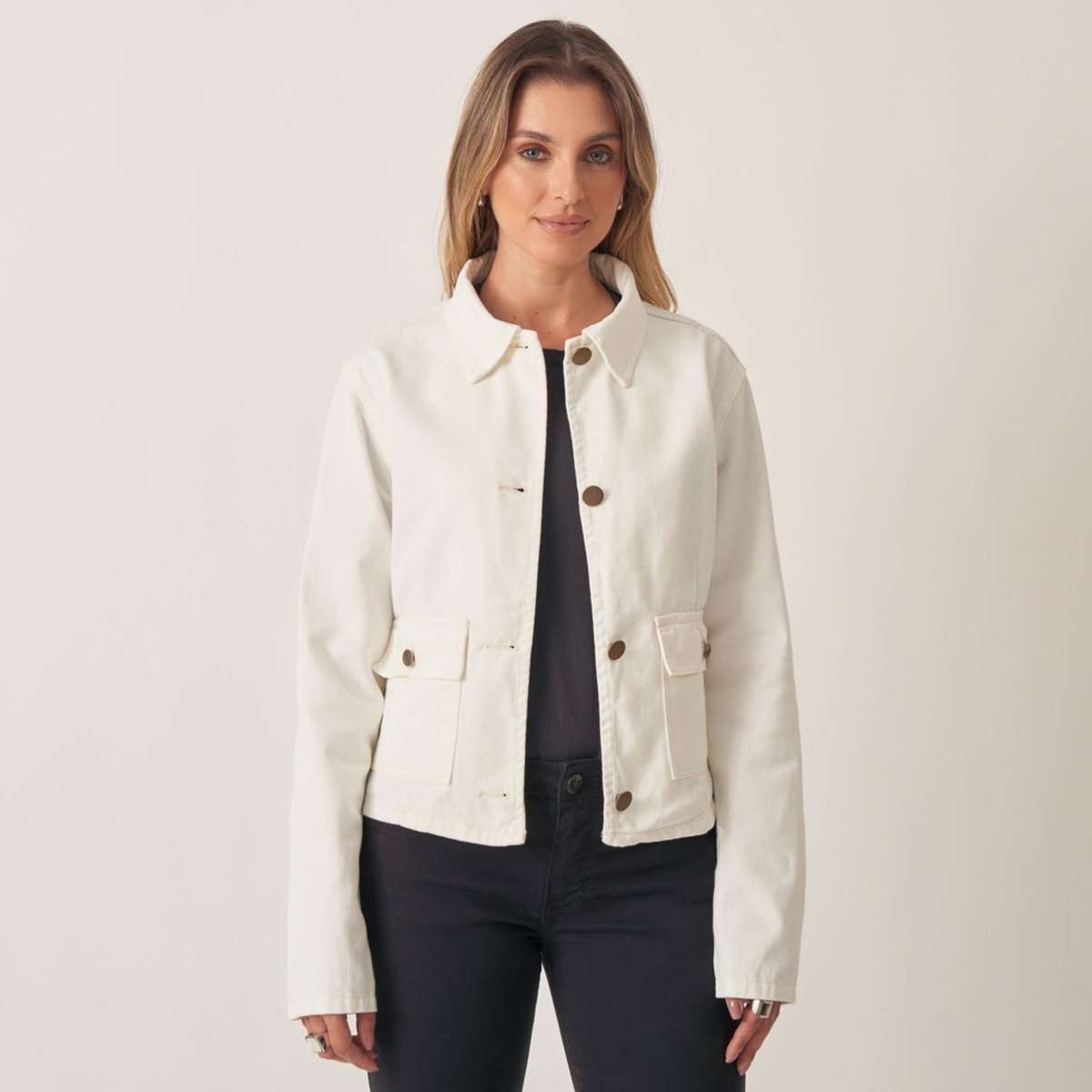 Jaqueta Camisa Bolso Cargo Pence