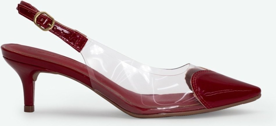 Imagem principal Slingback Norma Bord�� Suzana Santos bordô Suzana Santos bordô