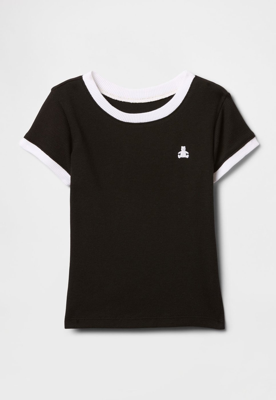 Imagem principal Camiseta GAP Canelada Preta preto GAP preto