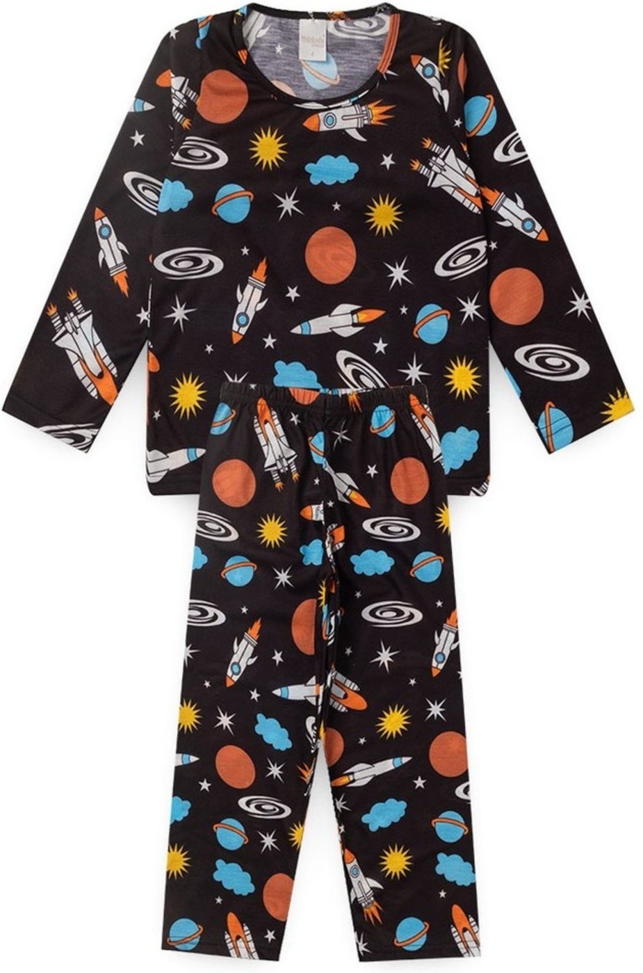 Imagem principal Pijama Molekada Menino Longo Espaço verde Molekada verde